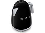 Smeg KLF03BLEU - 1,7 L - 2400 W - Nero - Bollitore In Acciaio Inox - Indicatore Del Livello Dell'acqua (KLF03BLEU)