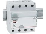 Interruttore Differenziale Legrand Tipo A, 10 Ka, 40 A, 4 Poli, 30 Ma