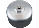 Ks Tools Chiave Per Filtro Olio Da 3/8", Sw 86,6 Mm, 16 Lamelle"