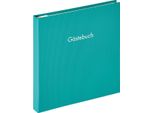Walther Libro Degli Ospiti A Spirale Fun Verde Petrolio 26X25 Cm 50 Pagine Bianche