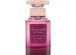 Abercrombie & Fitch Authentic Night Woman Eau De Parfum Per Donna 50 Ml