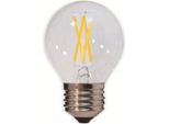 Optonica Led-Lampada 1868 Fil, E27, G45, Eek F, 4W, 400Lm, 4500K