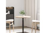 Maison Exclusive - Piano Tavolo Ø60X2,5 Cm In Legno Massello Di Pino