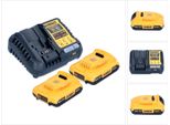 Dewalt Akku-Kit (2X 18V/2Ah Plus DCB1104)