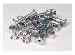 Viti Di Ricambio Powerslide Kizer Fluid Axle Set Argento (8 Pezzi)