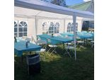 Fch Tenda Per Feste 3X9 M - Padiglione Da Giardino Con Tetto E 8 Pareti Laterali - Tenda Da Giardino