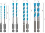 Bosch 2608901455 Bosch Expert HEX-9 Multi Construction Mehrzweckbohrer-Set, 8-Teilig