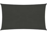 The Living Store Tenda Da Sole 160 G/M² Antracite 3X6 M Hdpe