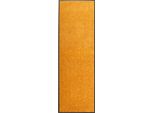 The Living Store Zerbino Lavabile Arancione 60X180 Cm