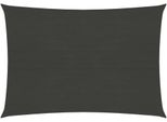 The Living Store Tenda Da Sole 160 G/M² Antracite 3,5X4,5 M Hdpe