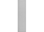 The Living Store Tappeto Runner Grigio Chiaro 80X300 Cm