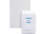 Sei Rota Lesti 15X21 C.R. Foglio Di Protezione A4 Cloruro Di Polivinile (Pvc) 25 Pz