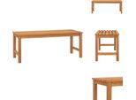 Vidaxl Panchina Da Giardino 114 Cm In Legno Massiccio Di Teak - Panchine Da Giardino