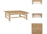 Vidaxl Tavolo Da Giardino 65X65X30 Cm In Bambù - Elementi Per Divani Da Giardino