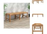 Vidaxl Panchina Da Giardino 150 Cm In Legno Massiccio Di Teak - Panchine Da Giardino