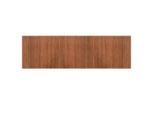 Tappeto Rettangolare Marrone 60X200 Cm Bamboo