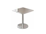 Mobili Da Ristorazione Bar Caffè Tavolo Da Catering In Acciaio Inox Piccolo Tavolo Rotondo Tavolo Da Pranzo Tavolo Bistro 50X50X75Cm【Bxg-Hf50】