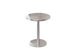 Mobili Da Ristorazione Bar Caffè Tavolo Da Catering In Acciaio Inox Piccolo Tavolo Rotondo Tavolo Da Pranzo Tavolo Bistrot Tavolo Rotondo 60X75Cm 【BXG-HY60】