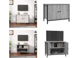 Vidaxl Mobile Tv Con Ante Grey Sonoma 60X35X45 Cm Materiale A Base Di Legno - Mobile Tv - Mobili Tv - Mobili Tv - Porta Tv