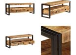 Mobile Tv Vidaxl 120 X 35 X 45 Cm In Legno Massiccio Di Mango - Mobile Tv - Mobile Tv - Mobile Tv - Mobile Hifi