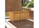 Vidaxl Cassapanca Da Giardino 110X52X55 Cm In Bambù - Cassapanca Da Giardino - Cassapanca Da Giardino - Cassetta Da Giardino - Cassetta Da Giardino