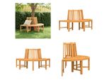 Vidaxl Panchina Semicircolare In Legno Massello Di Teak Ø160 Cm - Panchina - Panchine - Panchina - Panchina