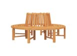 Vidaxl Panchine Da Giardino 2 Pezzi Semicircolari Ø201 Cm Legno Massello Teak - Panchine Da Giardino