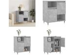 Vidaxl Credenza Betongrau 60X35X70 Cm Holzwerkstoff - Credenza - Credenze - Comò - Anrichte