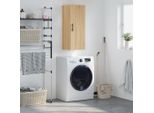 The Living Store Armadio A Muro Rovere Sonoma 34,5X34X90 Cm