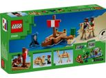 Lego Minecraft The Pirate Ship Voyage, Nave Giocattolo Con Figure Di Pirati, Polpi E Cammelli, Giocattolo Da Costruzione Per Giochi Di Ruolo, Regalo Per Ragazzi E Ragazze Dagli 8 Anni In Su 21259
