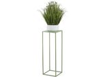 Howhomely Supporto Per Piante Moderne, Sgabello Per Fiori In Metallo Verde Alto 70 Cm - Supporto Per Fiori Per La Casa