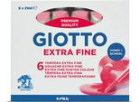 Giotto 355006 Colore A Tempera 21 Ml Tubo Rosa