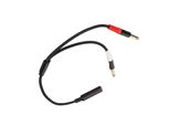 Cavo Stereo Splitter Y Da 1/4 Di Pollice, Cavo Stereo Splitter Y Da 1/4 Di Pollice, Cavo Da 6,35 Mm Maschio A Doppio 6,35 Mm Femmina, Cavo Da 1/4 Di Pollice Da 6,35 Mm Maschio A Doppio 6,35 Mm Femmina, Cavo Stereo Splitter Y, Cavo Audio