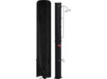 Doccia Solare Aopunly 20-60 Litri | Soffione Orientabile E Doccia A Pedale | Nero/Argento | Fino A 60°C | Con Tubo Da Giardino