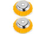 Yakimz Spazzola Per Erbacce 2Er Nylon 25,4X200Mm 8 Pollici Attacco Decespugliatore Spazzola In Nylon Per Stihl Decespugliatore Decespugliatore