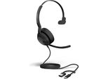 Jabra Evolve2 50 - USB-C/A Ms Mono (Senza Bluetooth)