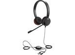 Jabra Evolve 30 Ii Cuffie Cablate A Banda Larga Per Ufficio/Centro Chiamate Usb Type-C / Usb Type-A Nero