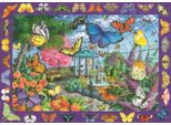 Ravensburger Puzzle Del Regno Delle Farfalle 1000 Pezzi
