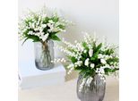 1 Mughetto Artificiale, Riproduzione Di Alta Qualità, Fiore Artificiale Per Decorazioni Domestiche E Matrimoniali