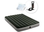 Materasso Gonfiabile 191X137X25 Cm Con Pompa A Pistone Intex 664108