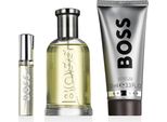 Boss Boss Bottled Edt 100 Ml + Edt Mini 10 Ml + Sg 100 Ml (Uomo)