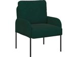 Vidaxl Divani Con Cuscini 55 Cm Verde Scuro Compensato
