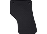 Tappetini Per Auto Vidaxl 4 Pezzi Nero Tpe