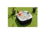 Spa Gonfiabile Sunspa Square Black 4 Persone (155 X 155 X 65 Cm)