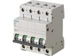 Interruttore Magnetotermico Siemens, 400 V, 6 Ka, 3+N Poli, C, 20 A