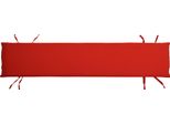 Cuscino Per Panca Da Giardino Teako Design 180X40 Cm Per Ferrara Tb 1065 - Comodo Cuscino Per Mobili Da Giardino - Rivestimento Impermeabile (Rosso)