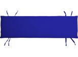 Cuscino Per Panca Da Giardino Teako Design 120 X 40 Cm - Comodo Cuscino Per Panca Da Giardino Ferrara, Adatto Per Uso Esterno, In Vari Colori (Blu)