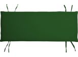 Cuscino Da Panca Teako Design 90X40 Cm Per Panca Da Giardino - Comodo Cuscino Da Seduta, Idrorepellente, Lavabile, Modello Ferrara (Verde)