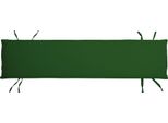 Teako Design Cuscino Per Panca 150X40 Cm Per Panca Da Giardino Ferrara - Comodo Cuscino Per Mobili Da Esterno, Cuscino Imbottito Con Rivestimento Robusto, Lavabile (Verde)