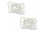 Chicco Physioforma Succhietto In Silicone Mini Soft 2-6M Lumi, 2 Pezzi